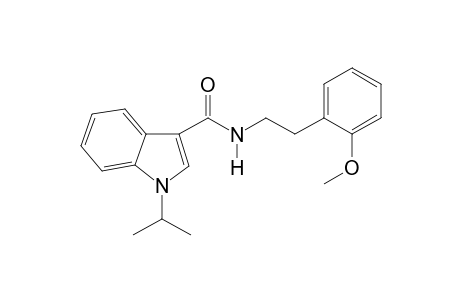 N-[2-(2-Methoxyphenyl)ethyl]-1-(propan-2-yl)-1H-indole-3-carboxamide