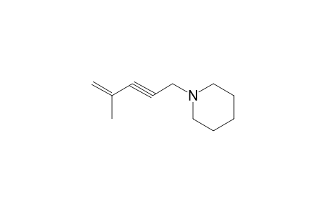 1-(4-Methylpent-4-en-2-yn-1-yl)piperidine