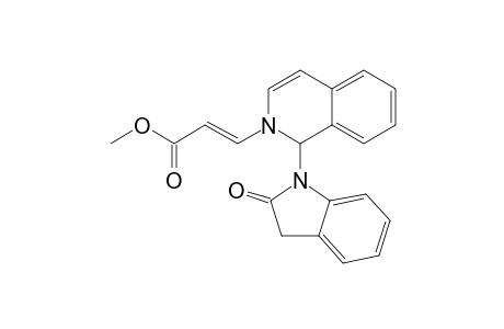 (2E)-Methyl 3-(1-(2-oxoindolin-1-yl)isoquinolin-2(1H)-yl)acrylate