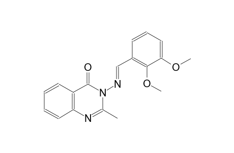 3-{[(E)-(2,3-dimethoxyphenyl)methylidene]amino}-2-methyl-4(3H)-quinazolinone