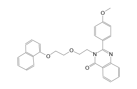 2-(4-methoxyphenyl)-3-{2-[2-(1-naphthyloxy)ethoxy]ethyl}-4(3H)-quinazolinone