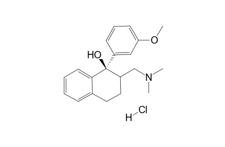 2-(Dimethylaminomethyl)-1-93'-methoxyphenyl)-1-tetralol - hydrochloride