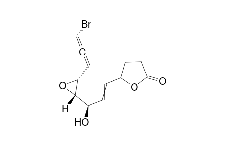 5-((3R)-3-((2S,3R)-3-(3-bromopropa-1,2-dienyl)oxiran-2-yl)-3-hydroxyprop-1-enyl)dihydrofuran-2(3H)-one
