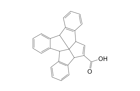4b,8b,12b,14a-Tetrahydrodibenzo[a,f]benzo[2,3] pentaleno[1,6-cd] pentalene-13-carboxylic acid