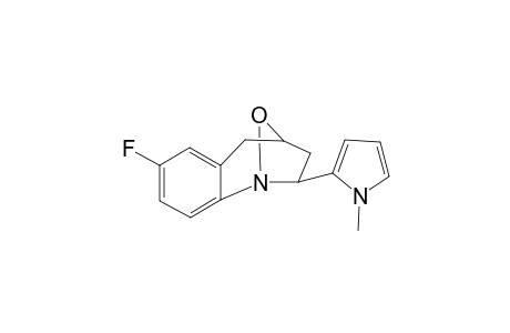 (2SR,4RS)-7-fluoro-2-(1-methyl-1H-pyrrol-2-yl)-2,3,4,5-tetrahydro-1,4-epoxy-1-benzazepine