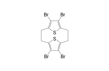 4,5,11,12-tetrabromo[2.2](2,5)thiophenophane