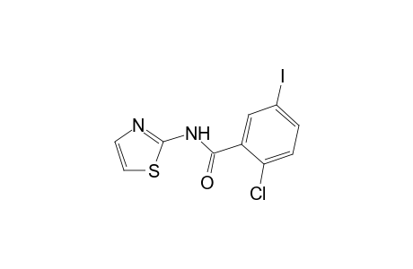 2-Chloro-5-iodo-N-(1,3-thiazol-2-yl)benzamide