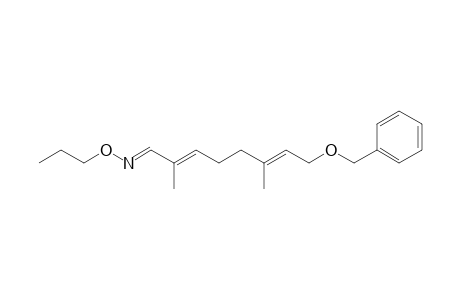 8-Benzyloxy-1-(propoxyimino)-2,6-dimethyl-2,6-octadiene