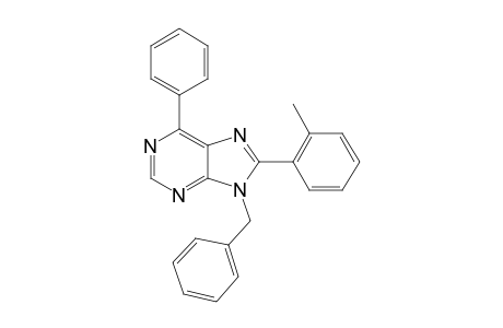 9-BENZYL-6-PHENYL-8-(ORTHO-TOLYL)-9H-PURINE