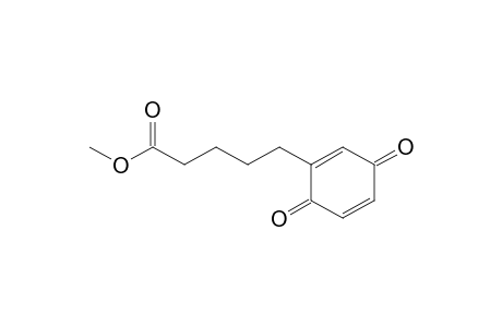 1,4-Cyclohexadiene-1-pentanoic acid, 3,6-dioxo-, methyl ester