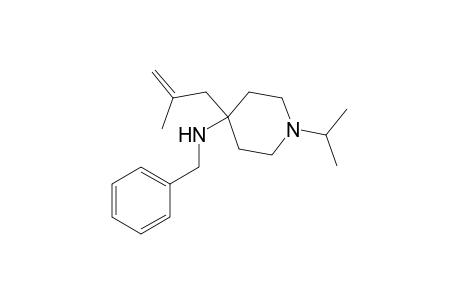 1-Isopropyl-4-(2-methylprop-2-en-1-yl)-N-(phenylmethyl)piperidin-4-amine