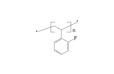 Poly(o-fluorostyrene), poly[1-(o-fluorophenyl)ethylene]