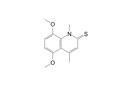 5,8-Dimethoxy-1,4-dimethyl-2-quinolinethione