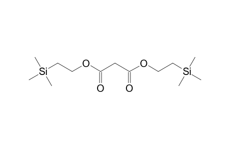 bis(2-trimethylsilylethyl) propanedioate