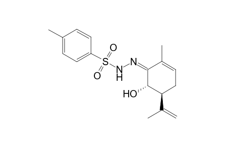 (5S,6R)-6-Hydroxy-5-isopropenyl-2-methylcyclohex-2-ene - [(p-toluene)sulfonyl-hydrazone]