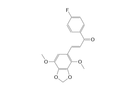 2-propen-1-one, 3-(4,7-dimethoxy-1,3-benzodioxol-5-yl)-1-(4-fluorophenyl)-, (2E)-