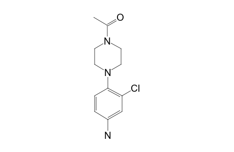 4-(4-Acetyl-1-piperazinyl)-3-chlorophenylamine