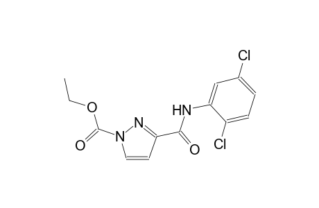 ethyl 3-[(2,5-dichloroanilino)carbonyl]-1H-pyrazole-1-carboxylate
