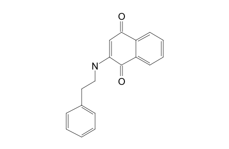 2-[N-Phenethylamino]-1,4-naphthoquinone