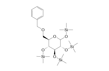 .beta.-benzyl-D-glucopyranoside-tetrakis(trimethylsilyl)-ether