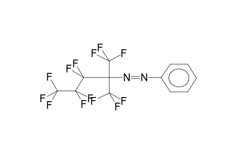 2-PHENYLAZO-2-TRIFLUOROMETHYLPERFLUOROPENTANE