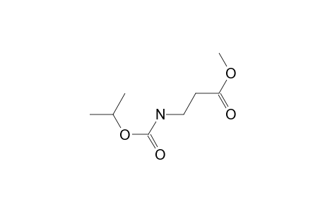 .beta.-Alanine, N-(isopropyloxycarbonyl)-, methyl ester