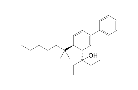 3-[trans-6-(1,1-Dimethylhexyl)-3-phenylcyclohexa-2,4-dien-1-yl]pentan-3-ol