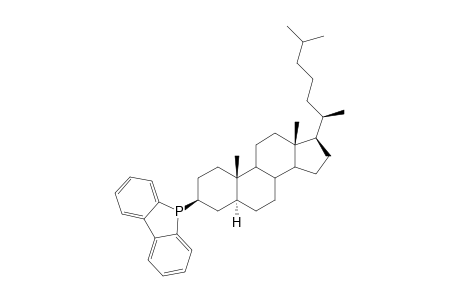 5H-Benzo[b]phosphindole, 5-[(3.beta.,5.alpha.)-cholestan-3-yl]-