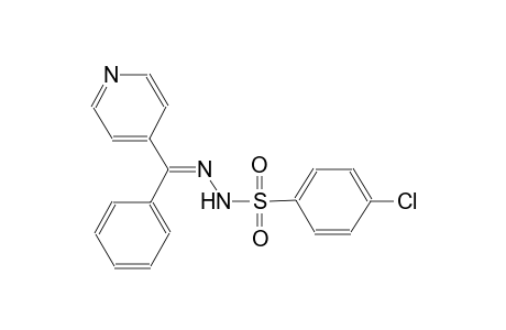 4-chloro-N'-[(E)-phenyl(4-pyridinyl)methylidene]benzenesulfonohydrazide