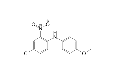 Benzenamine, 4-chloro-N-(4-methoxyphenyl)-2-nitro-