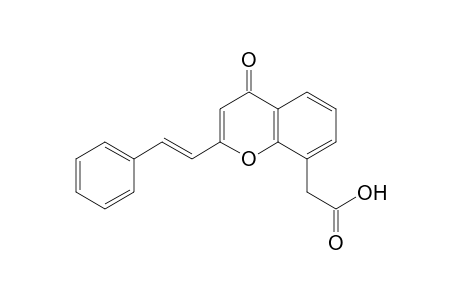 2-[4-keto-2-[(E)-styryl]chromen-8-yl]acetic acid
