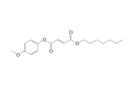 Fumaric acid, heptyl 4-methoxyphenyl ester