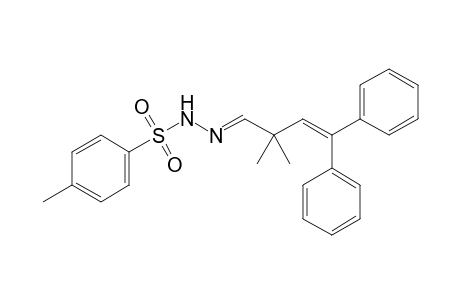 2,2-Dimethyl-4,4-diphenylbut-3-enal tosylhydrazone