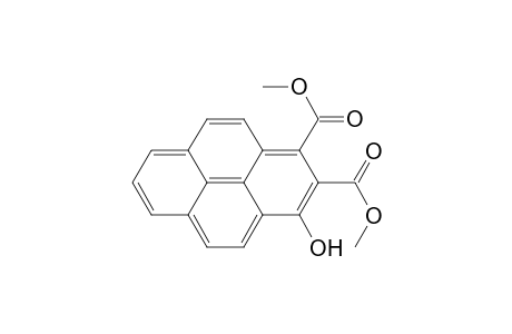 1,2-Pyrenedicarboxylic acid, 3-hydroxy-, dimethyl ester