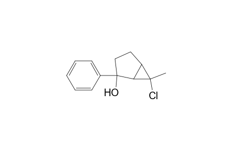 6-Chloro-6-methyl-2-phenylbicyclo[3.1.0]hexan-2-ol