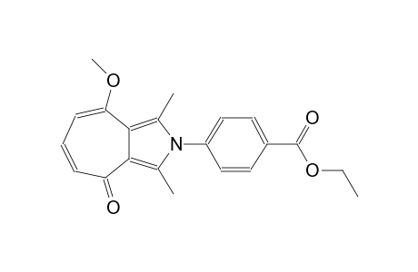 ethyl 4-(4-methoxy-1,3-dimethyl-8-oxocyclohepta[c]pyrrol-2(8H)-yl)benzoate