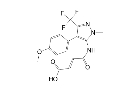 2-butenoic acid, 4-[[4-(4-methoxyphenyl)-1-methyl-3-(trifluoromethyl)-1H-pyrazol-5-yl]amino]-4-oxo-, (2E)-