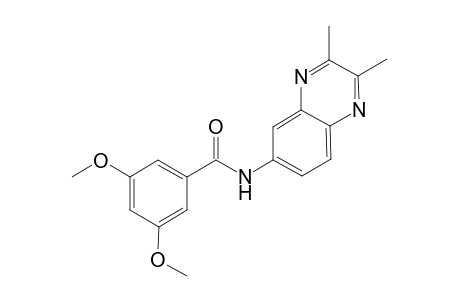 Benzamide, N-(2,3-dimethyl-6-quinoxalinyl)-3,5-dimethoxy-