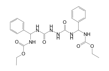 1-[1-(Ethoxycarbonylamino)-benzylcarbomyl]-4-[1-(ethoxycarbonylamino)benzyl]semicarbazide