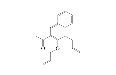 Ethanone, 1-[4-(2-propenyl)-3-(2-propenyloxy)-2-naphthalenyl]-