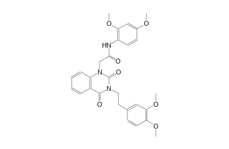 N-(2,4-dimethoxyphenyl)-2-(3-[2-(3,4-dimethoxyphenyl)ethyl]-2,4-dioxo-3,4-dihydro-1(2H)-quinazolinyl)acetamide