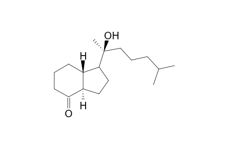 des-A,B-18-nor-19-hydroxycholestan-8-one