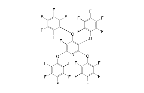 5-FLUORO-2,3,4,6-TETRAKIS(PENTAFLUOROPHENOXY)PYRIDINE