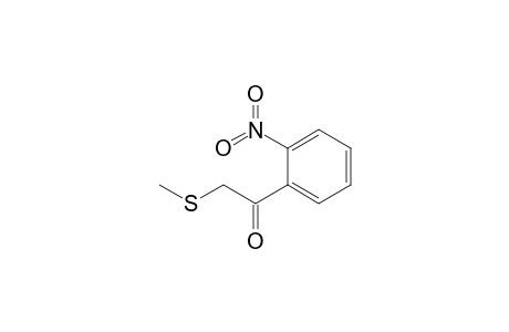 (Methylsulfanyl)methyl 2'-nitrophenyl Ketone