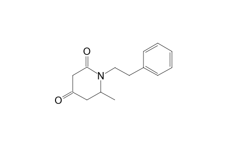 6-Methyl-1-phenethyl-piperidine-2,4-quinone