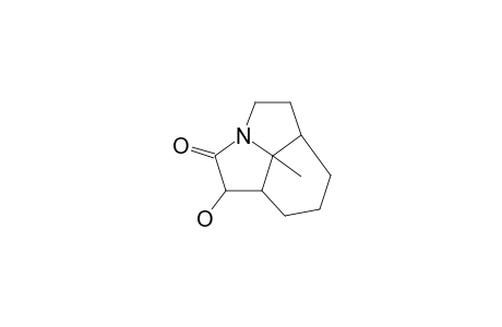 REL-(1R,3S,5AR,8AR,8BS)-1-HYDROXY-8B-METHYL-2-OXOHEXAHYDROPYRROLIDINO-[1,5,4-HJ]-INDOLINE