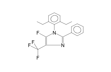 1-(2,6-DIETHYLPHENYL)-5-FLUORO-2-PHENYL-4-TRIFLUOROMETHYLIMIDAZOLE