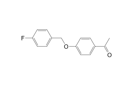 1-Ethanone, 1-[4-[(4-fluorophenyl)methoxy]phenyl]-