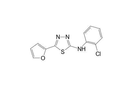 N-(2-chlorophenyl)-5-(2-furyl)-1,3,4-thiadiazol-2-amine
