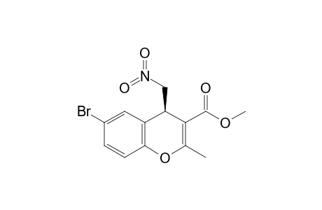 (R)-Methyl 2-Methyl-6-bromo-4-(nitromethyl)-4H-chromene-3-carboxylate